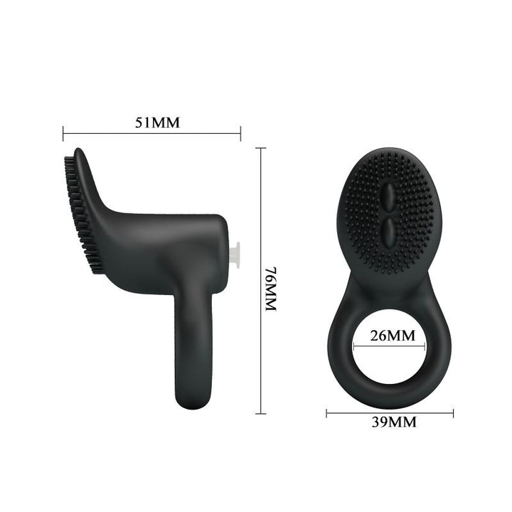 Penis Ring with Vibration Cobra