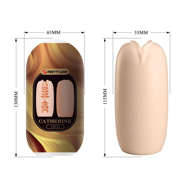 Olga Masturbator Egg Double Texture
