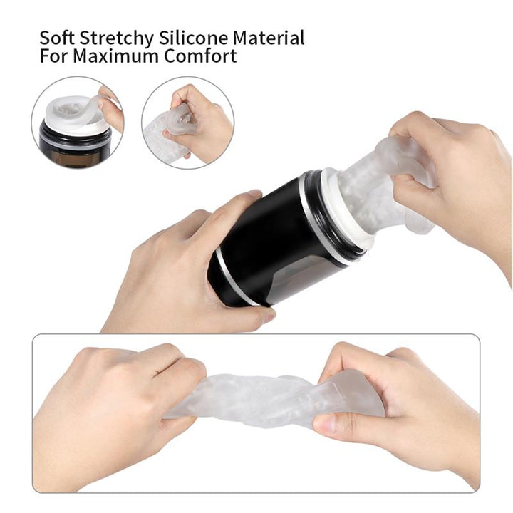Gia Cup Thrusting and Rotating Masturbator