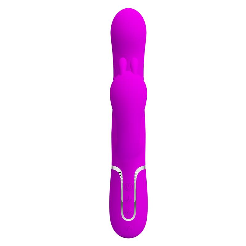 Cammy 4 in 1 Vibe with Rotating Balls and Anal Chain