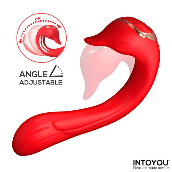 Swana Vibrator Licking Tongue with Angle Adjustable