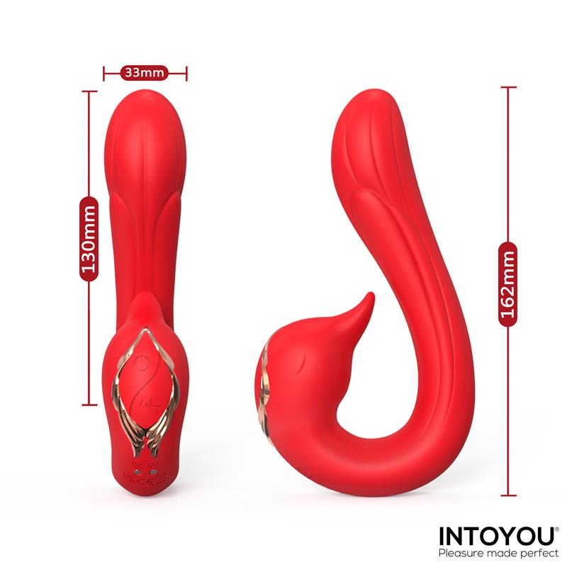 Swana Vibrator Licking Tongue with Angle Adjustable