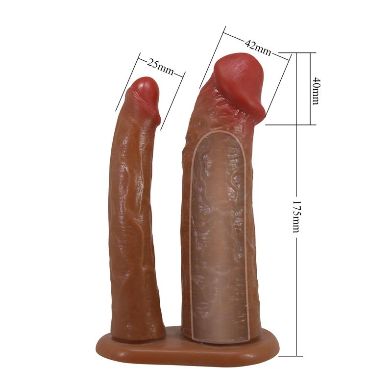Yairon Extended Double Penis Sleeve