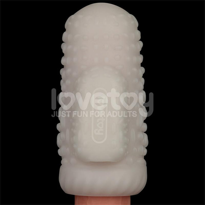 Knights Ring Vibrating Dual Purpose Sleeve Drip