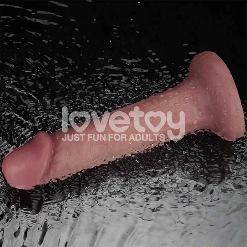 Dual Density Dildo with Vibration 8