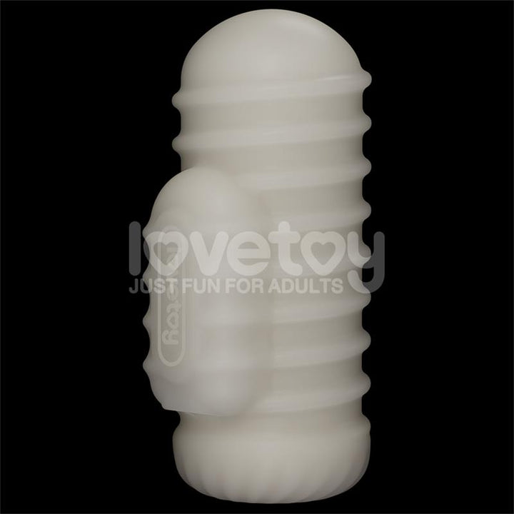 Knights Ring Vibrating Dual Purpose Sleeve Wavy