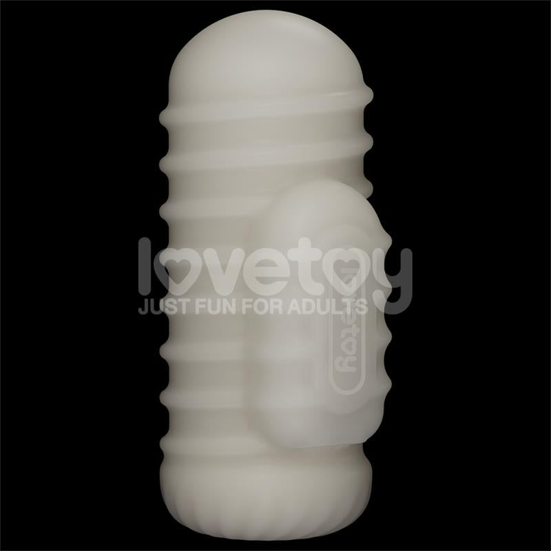 Knights Ring Vibrating Dual Purpose Sleeve Wavy