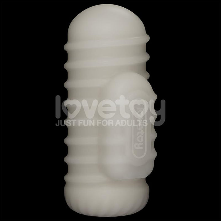 Knights Ring Vibrating Dual Purpose Sleeve Wavy