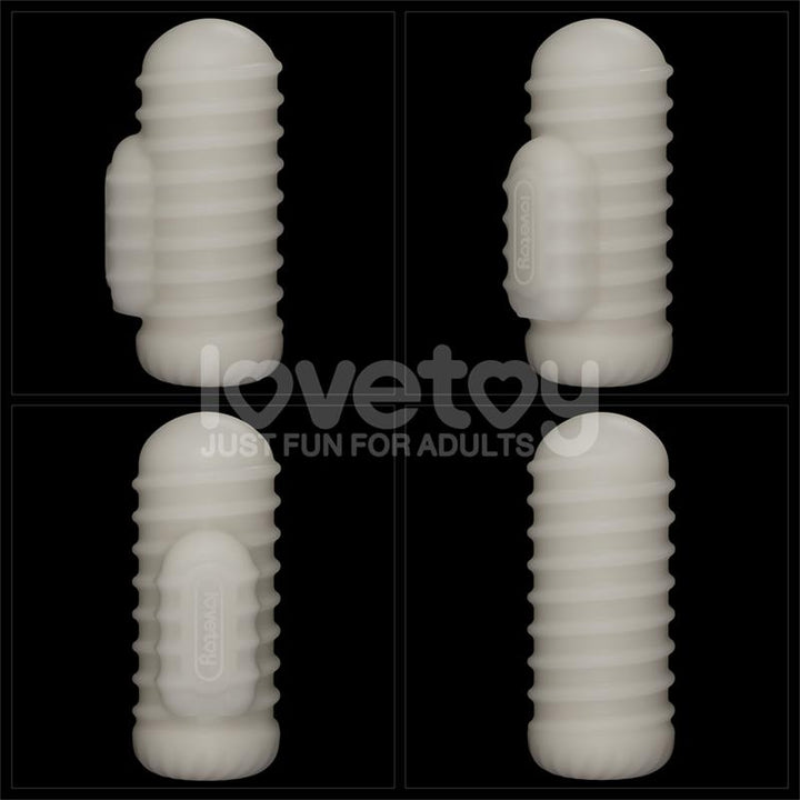 Knights Ring Vibrating Dual Purpose Sleeve Wavy