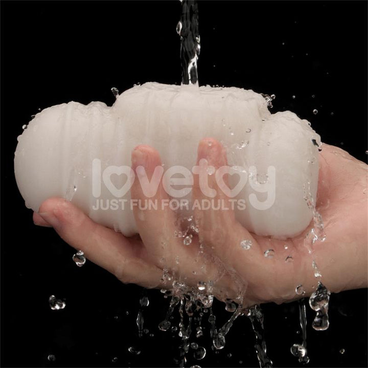 Knights Ring Vibrating Dual Purpose Sleeve Wavy
