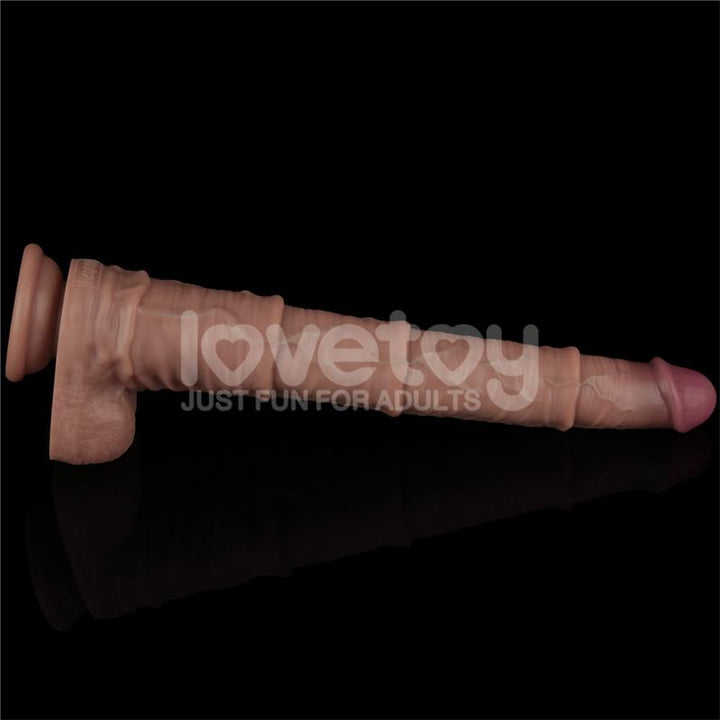Dual Layered Bendable Dildo XXL 16