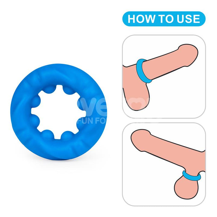 Pinnacle Pro Ridge Bump Stretcher Penis Ring