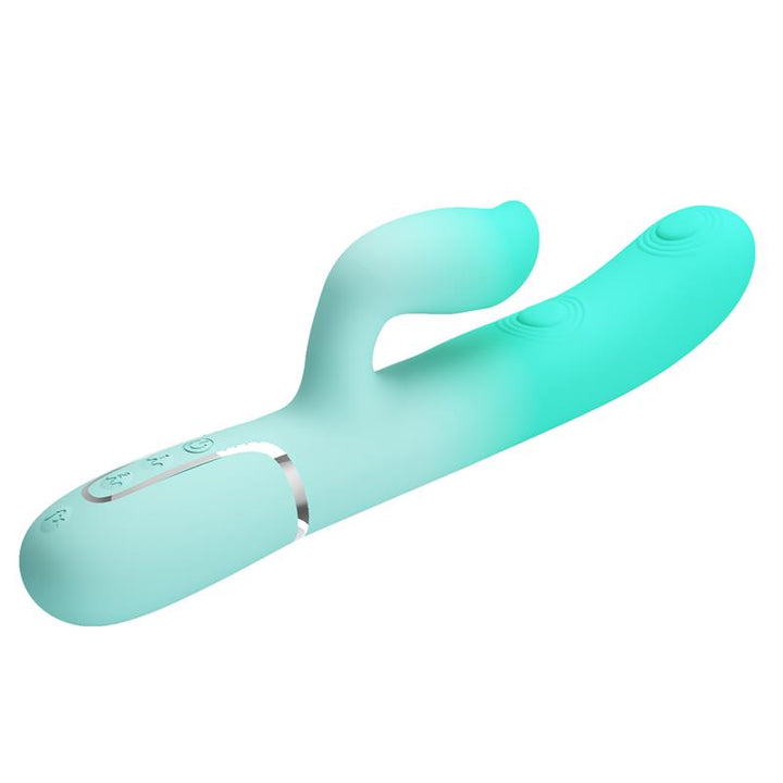 Gigi Rabbit Vibrator Thumping and Licking