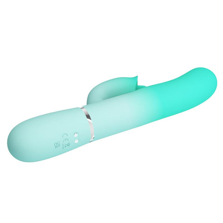 Gigi Rabbit Vibrator Thumping and Licking