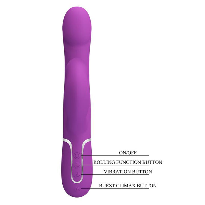 Zalin Vibe with Rotative Balls and Tickling