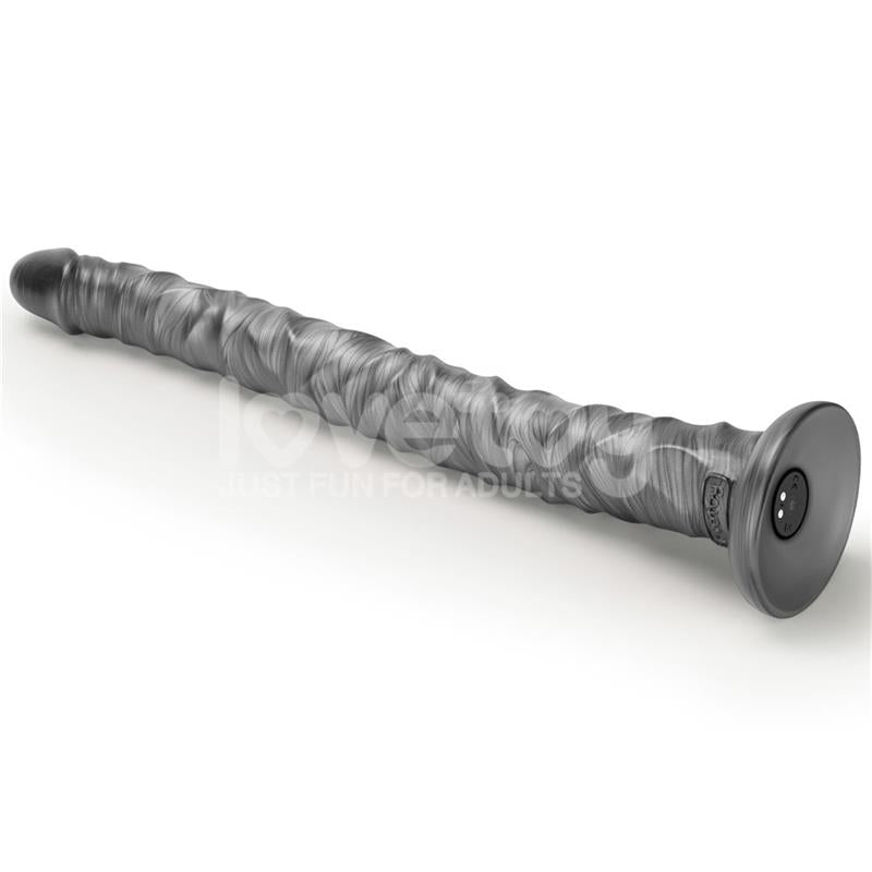 Vibrax Slider Anal DIldo with Vibration King Sized 16