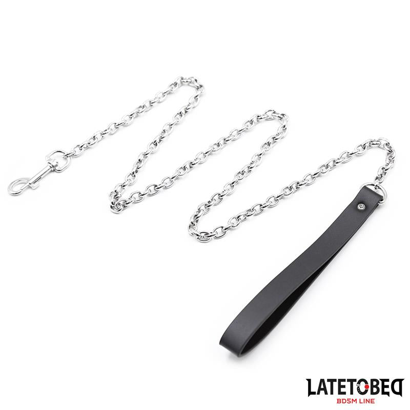 Black Chain Leash 100cm