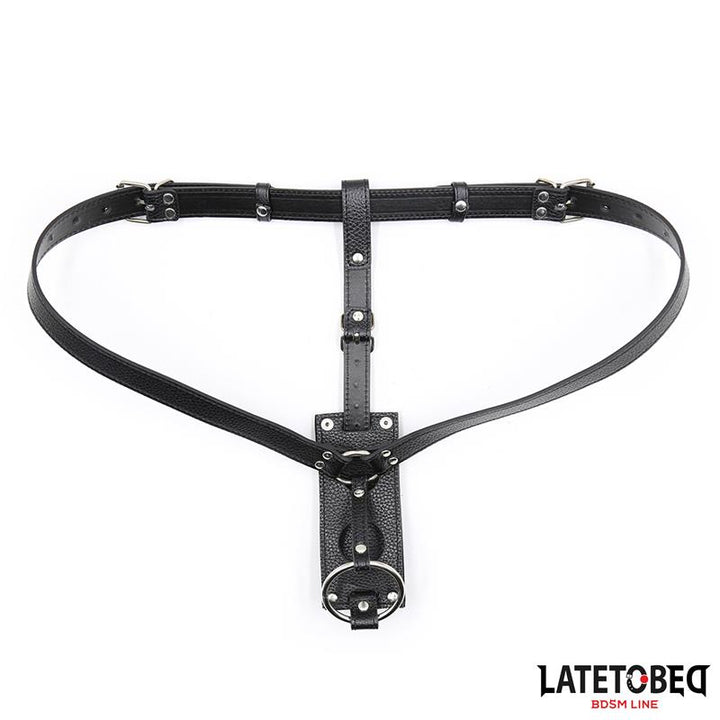 G string Chastity Belt Strap On Pants One Size