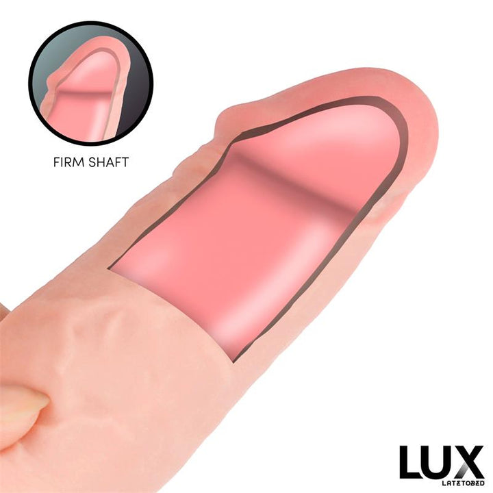 Dirk Triple Density Dildo with Swinging Balls 10