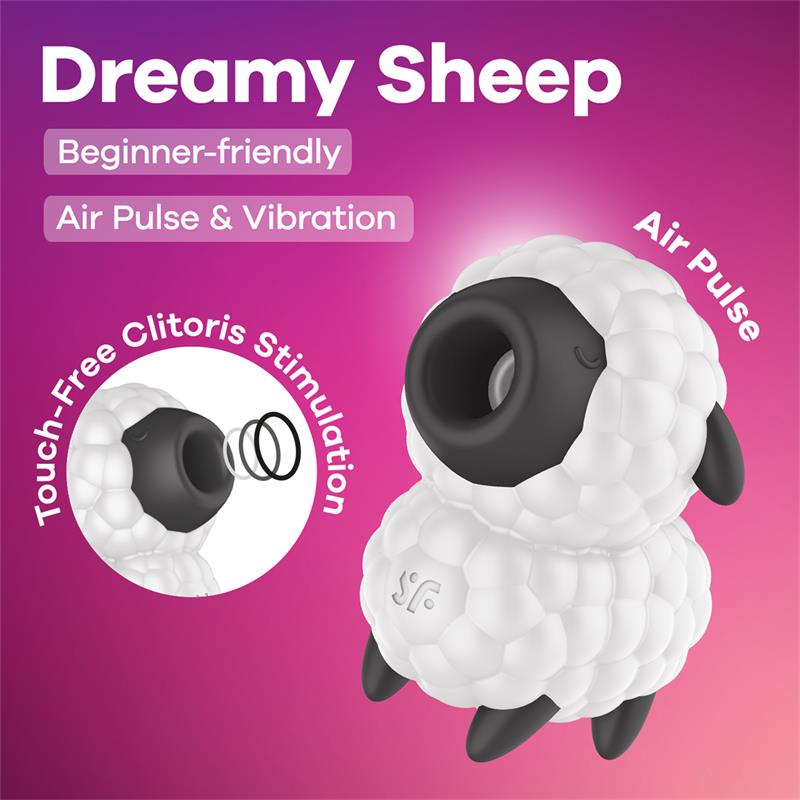 Dreamy Sheep Clitoris Sucker with Vibration