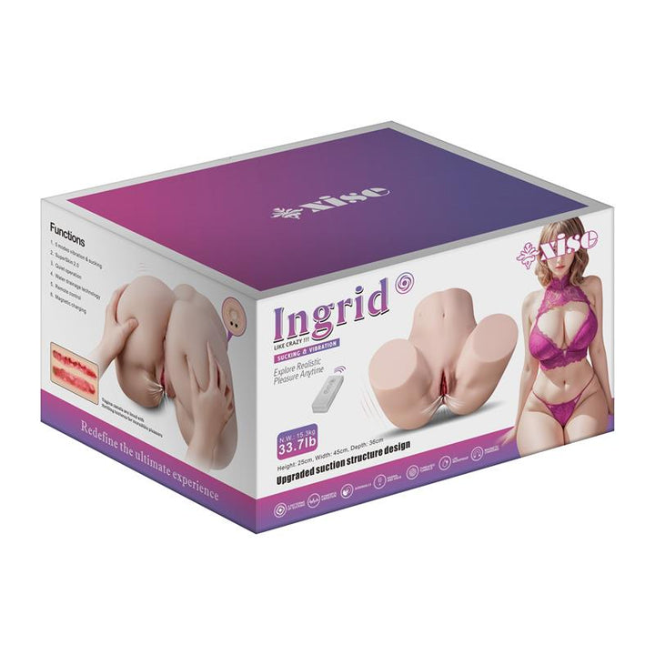 Ingrid Torso with Vibration and Sucking Efect 153 kg
