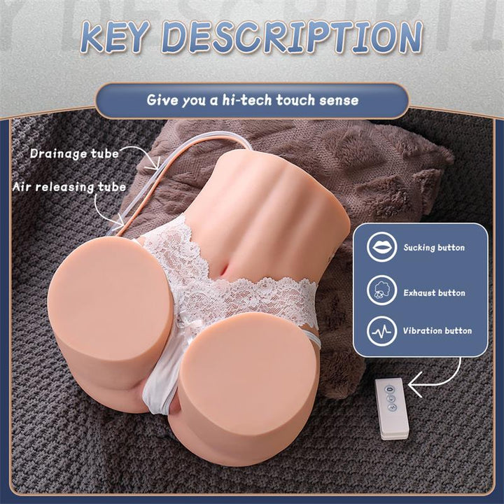Bridget Torso with Vibration and Suckion Efect 11 kg