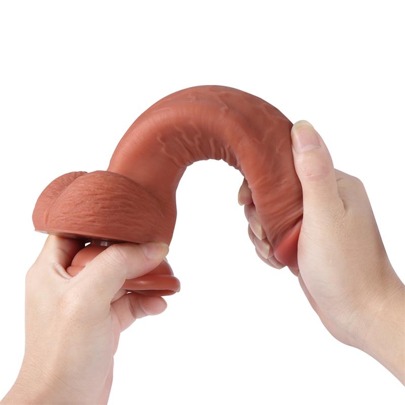 Leo Dildo Double Hardness Dual Layer Silicone 944