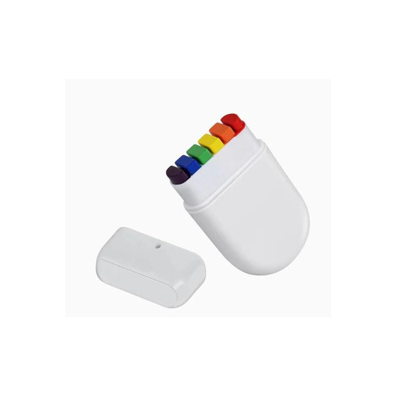 LGBT colored crayons