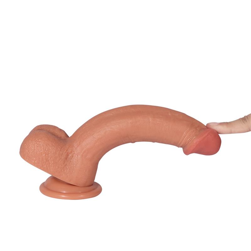 Bill Dildo Dual Layer Silicone 866