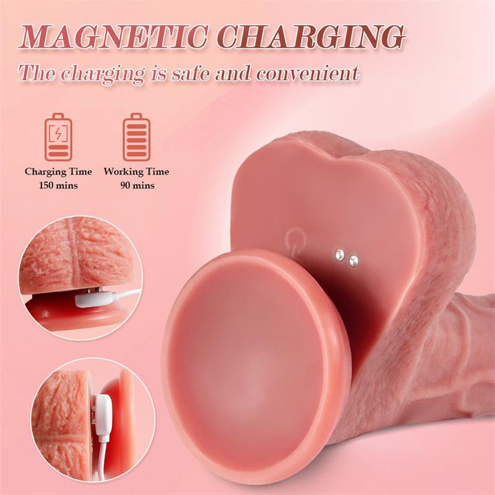 Baird Dildo with Thrusting and Vibration 8