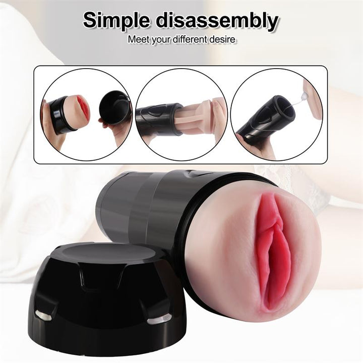Dot Vagina Masturbator with Vibration