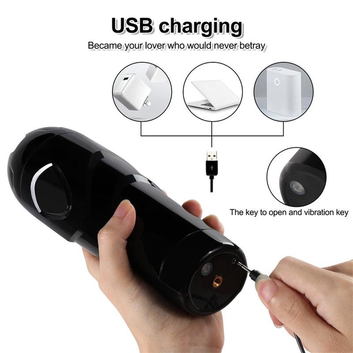 Dot Vagina Masturbator with Vibration