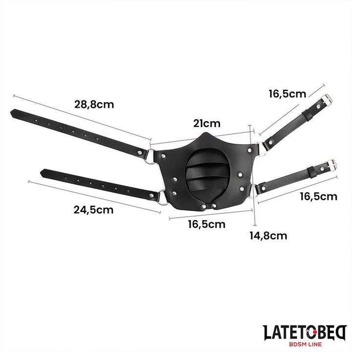 Punk Style Mask Adjustable