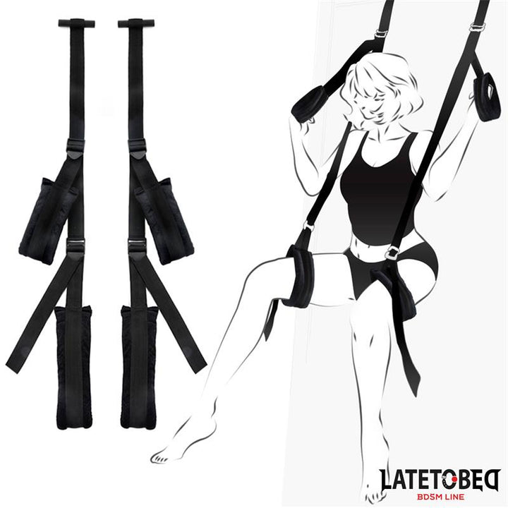 Door Jam Sling Black