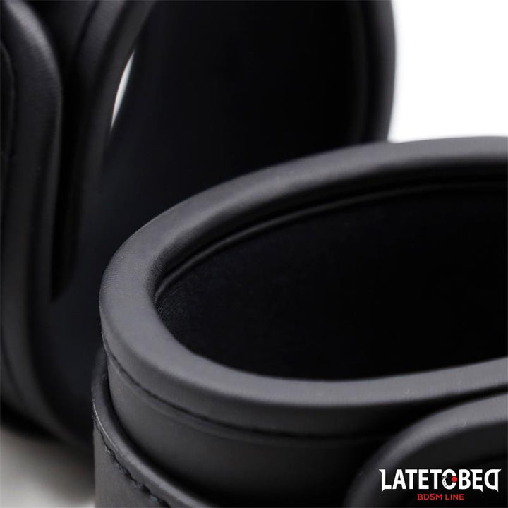 Solid black Ankle cuff
