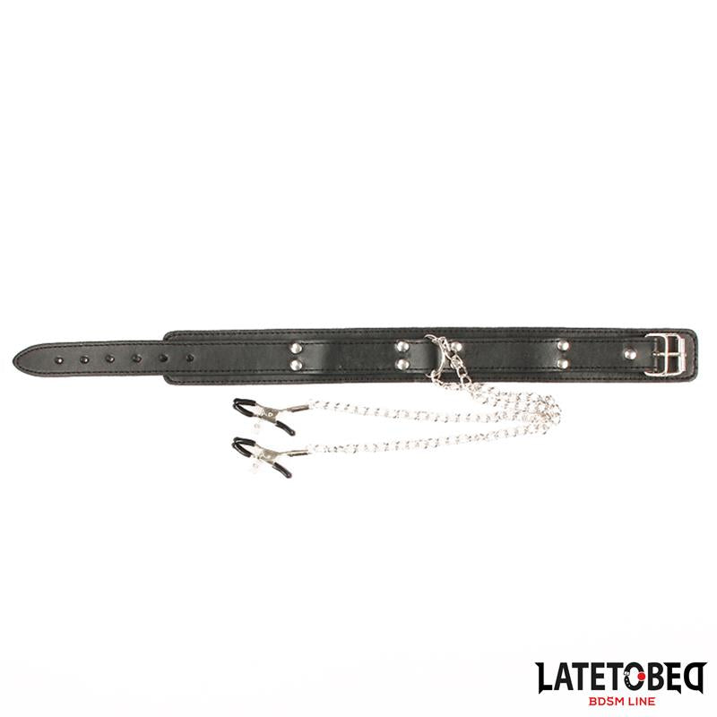 Collar with Nipple Clamps