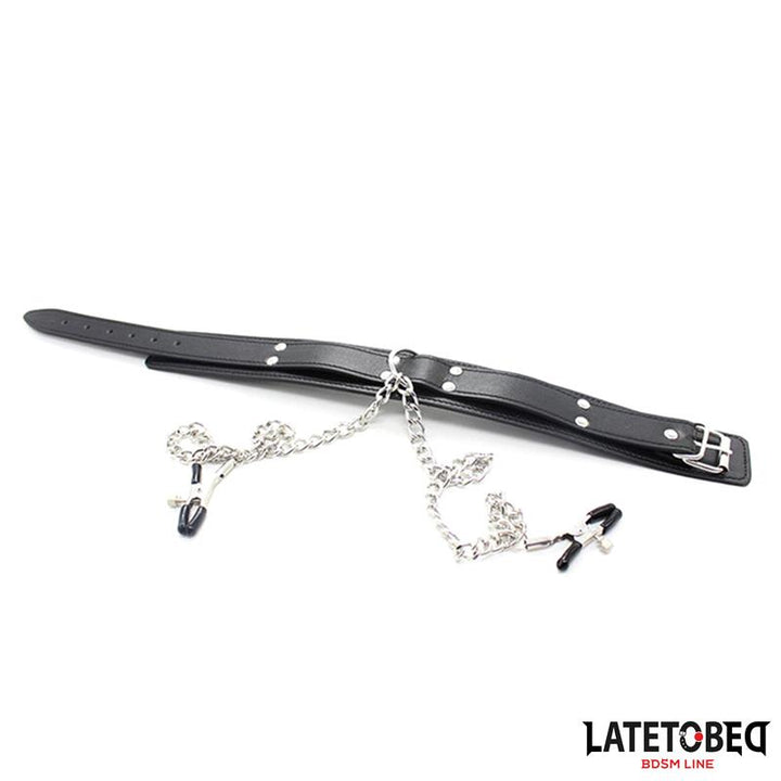 Collar with Nipple Clamps