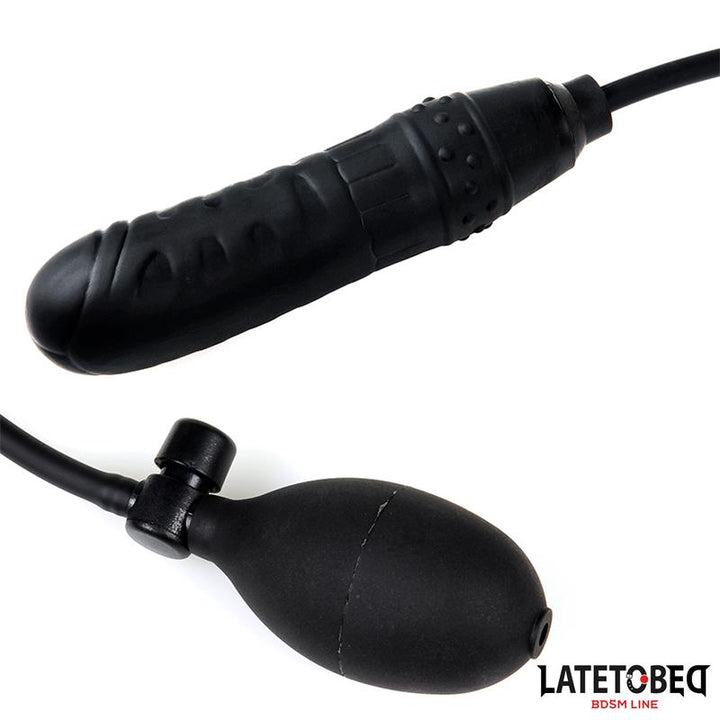 Inflatable Dildo with Manual Pump