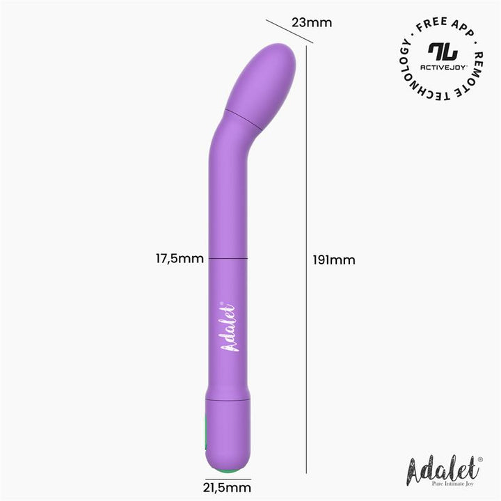 Gently G Point Vibrator with APP Lavender