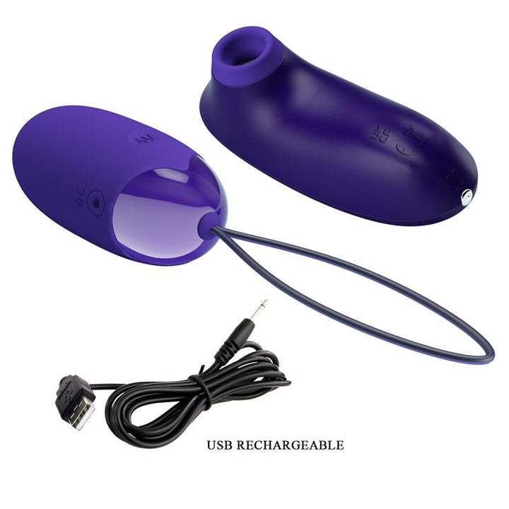Clitoris Sucker and Egg Vibrator