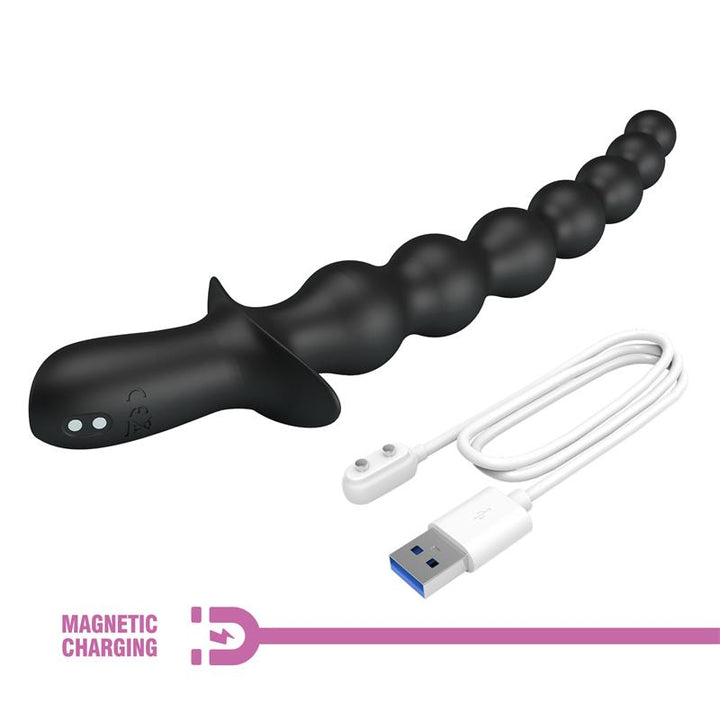 Rigdon Anal Beads with Vibration