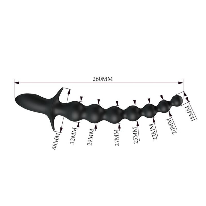 Rigdon Anal Beads with Vibration