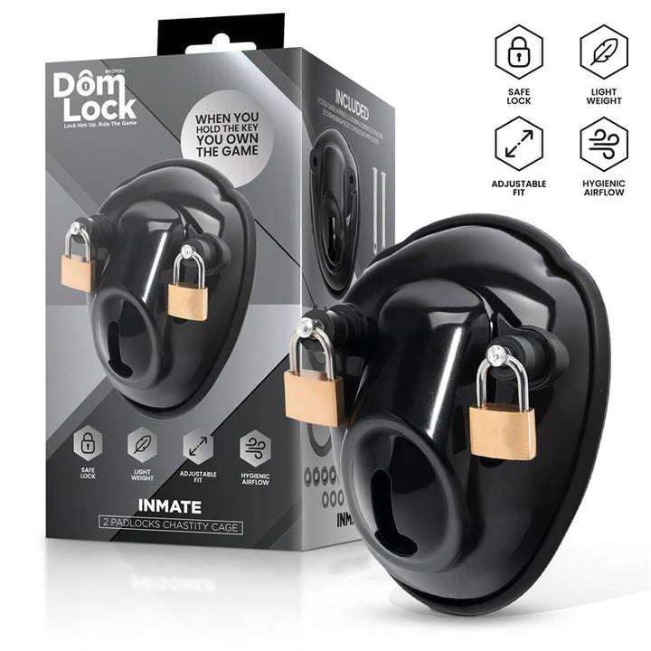 Inmate Chastity Cage with Spacers