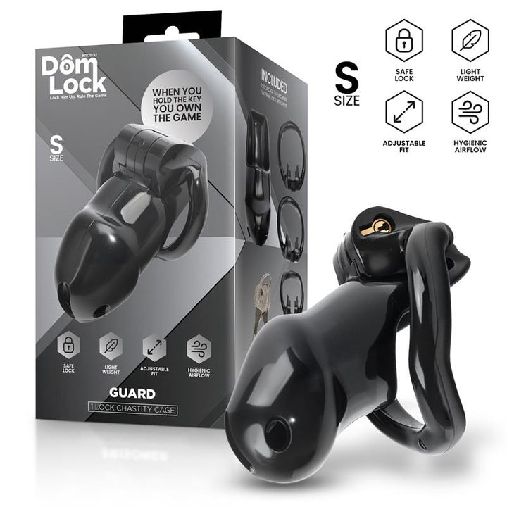 Guard Chastity Cage with Internal Lock Size S