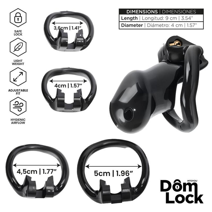 Guard Chastity Cage with Internal Lock Size S