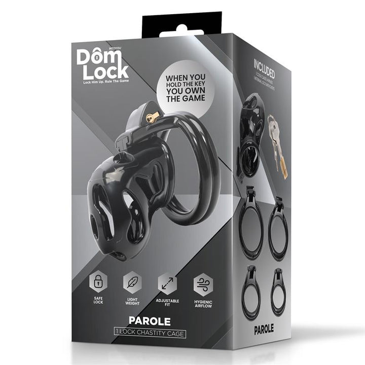 Parole Chastity Cage with Internal Lock
