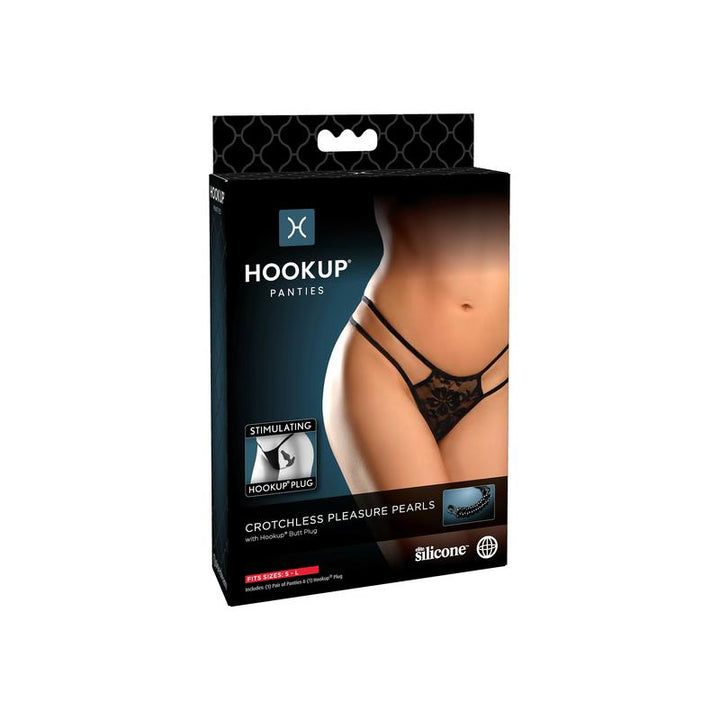 Panty with Butt Plug One Size S L
