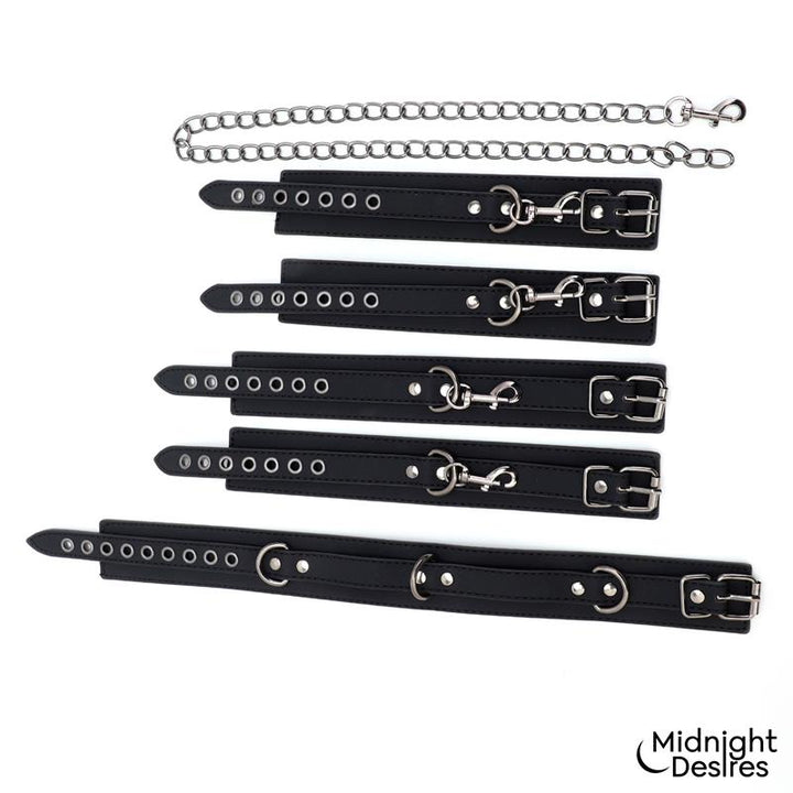 Restriction Set with Collar and Cuffs