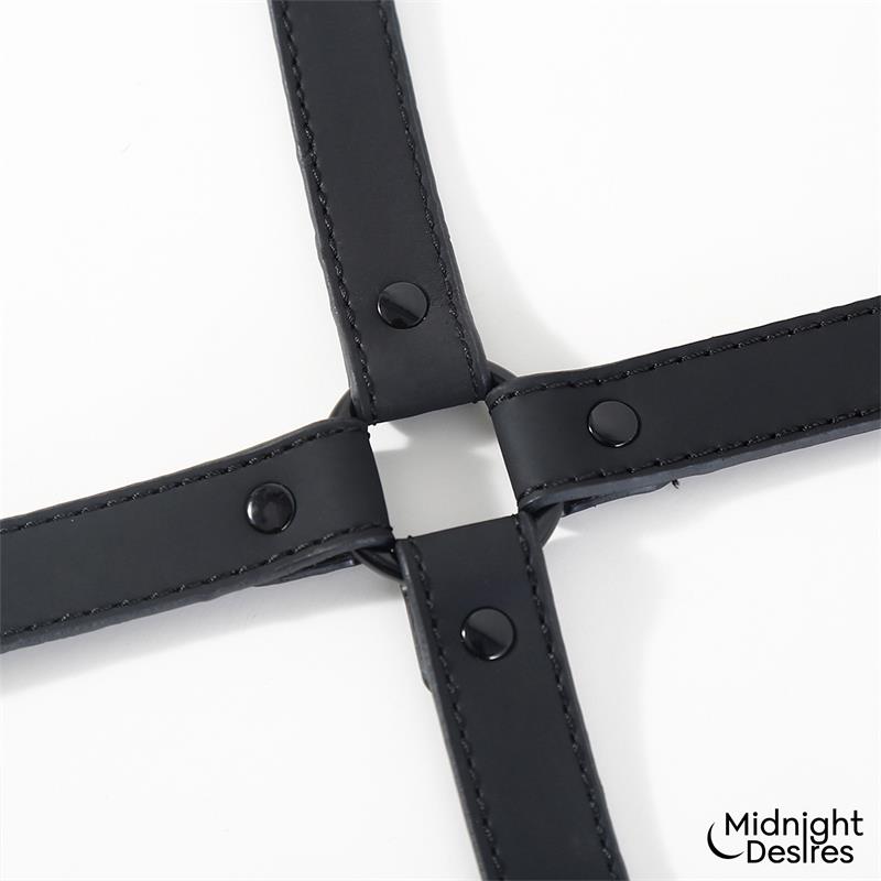 Hogtie Cross Bar Hand and Ankle Cuffs