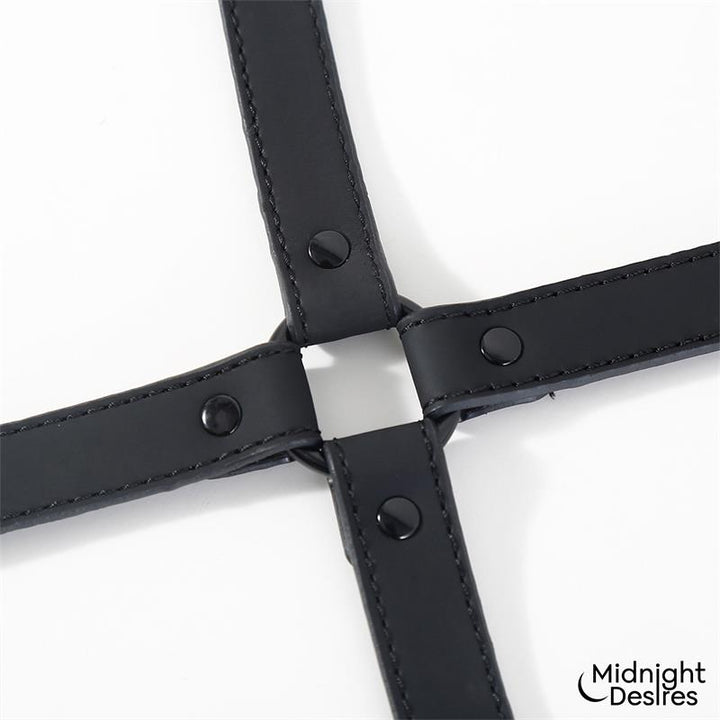 Hogtie Cross Bar Hand and Ankle Cuffs